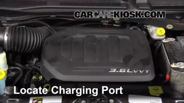 2013 Dodge Grand Caravan SXT 3.6L V6 Air Conditioner Recharge Freon